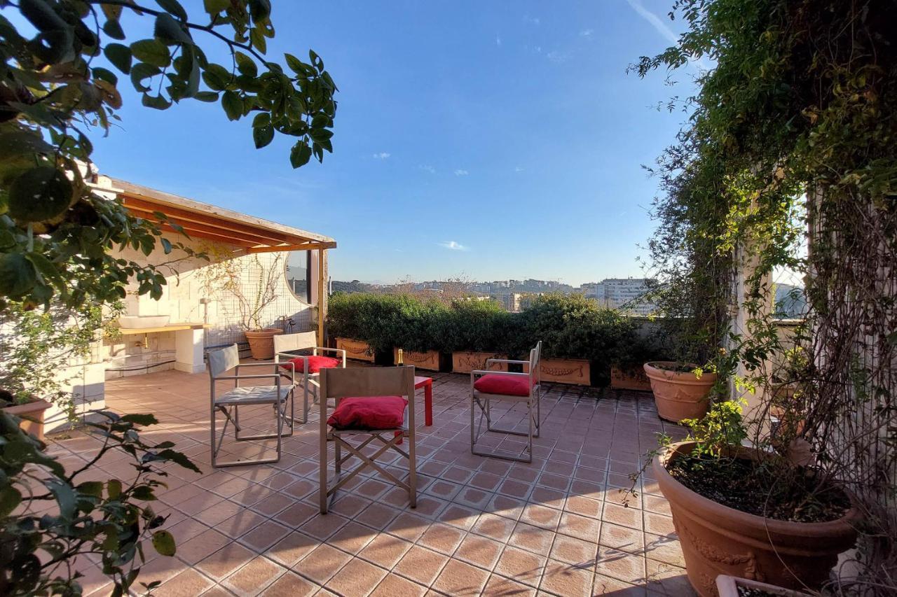 Beautiful Loft In Ponte Milvio With Terrace Apartment Rome Exterior photo