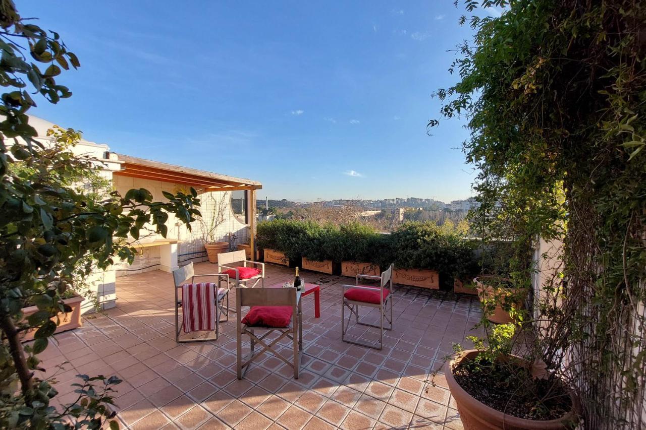 Beautiful Loft In Ponte Milvio With Terrace Apartment Rome Exterior photo