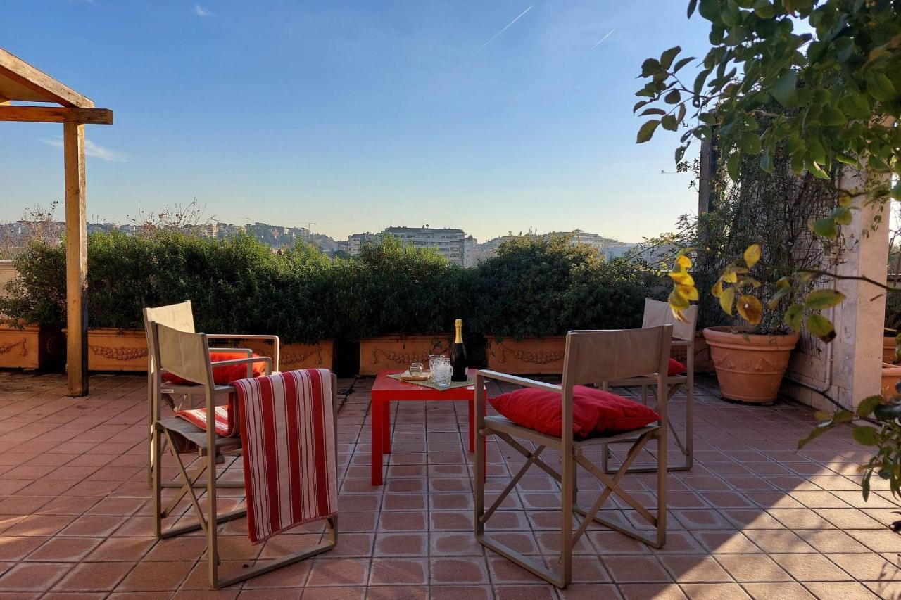 Beautiful Loft In Ponte Milvio With Terrace Apartment Rome Exterior photo