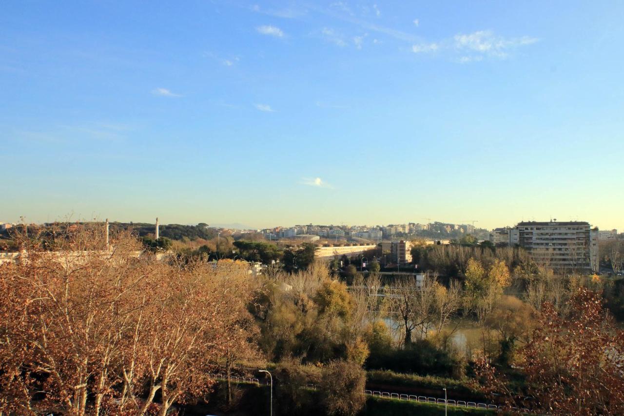 Beautiful Loft In Ponte Milvio With Terrace Apartment Rome Exterior photo