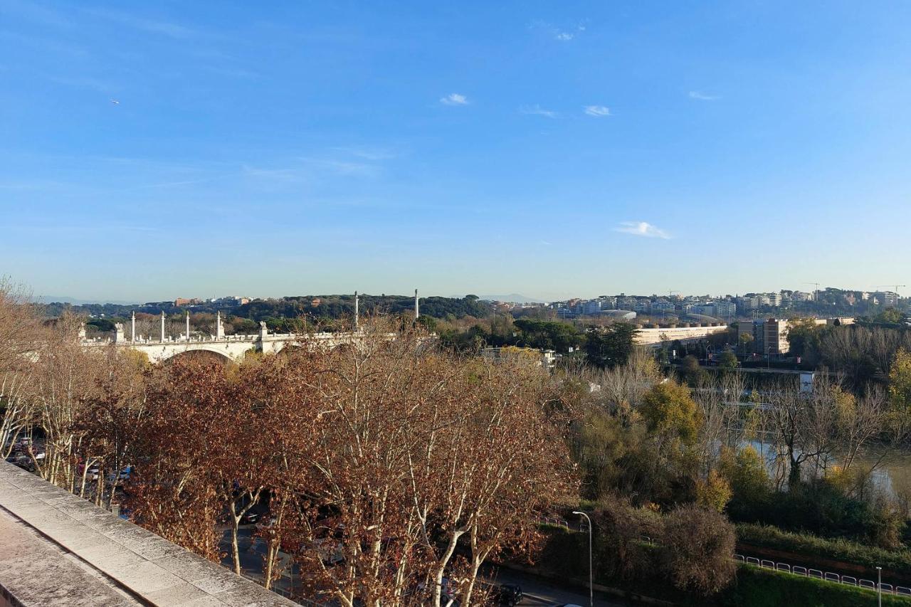 Beautiful Loft In Ponte Milvio With Terrace Apartment Rome Exterior photo